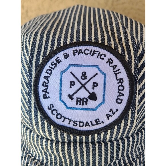 Paradise Pacific Railroad Train Engineer Conductor Hat Scottsdale Arizona - Picture 3 of 6